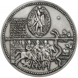 Stříbrná medaile, královská série - Konrad Mazowiecki