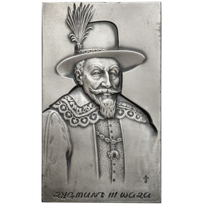 Plakette SILBER 24. PTAiN-Kongress - Sigismund III Vasa