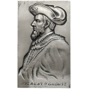 SILBERNE Plakette des 25. PTAiN-Kongresses - Sigismund II Augustus