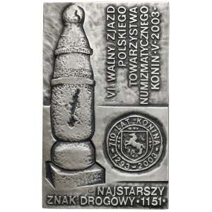 Plakette SILBER 6. PTN-Kongress - Kasimir III. der Große