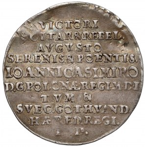 Medaille Johannes II. Kasimir, Schlacht von Beresteczko 1651 - selten
