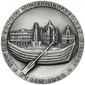 SILBERNE Medaille, Kazimierz Stronczyński 1986