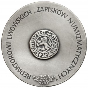 SILBERNE Medaille, Rudolf Mękicki 1987