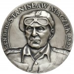 Medal SREBRO, gen. bryg. Stanisław Maczek