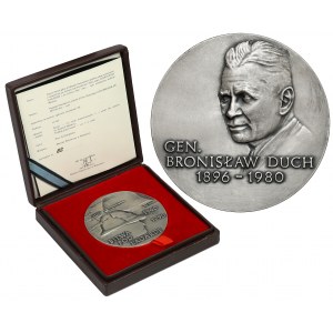 SILBERNE Medaille, General Bronislaw Duch