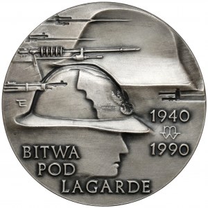 Strieborná medaila, generál Bronislaw Duch