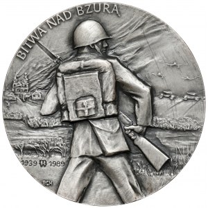 Medal SREBRO, gen. dyw. Tadeusz Kutrzeba