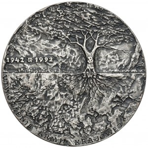 SILBERNE Medaille, General Stefan Rowecki
