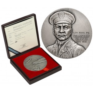 SILBERNE Medaille, Brigadegeneral Stanisław Ujejski