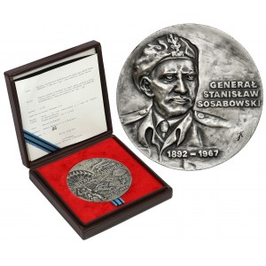 SILVER medal, Gen. Stanislaw Sosabowski