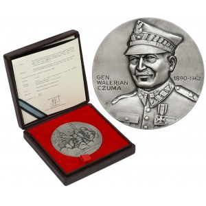 SILVER medal, Gen. Walerian Czuma