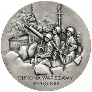 SILBERNE Medaille, General Walerian Czuma