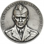 Strieborná medaila, generálmajor Władysław Anders