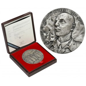 Stříbrná medaile, generál Władysław Anders