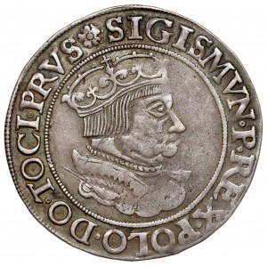 Zygmunt I Stary, SZÓSTAK Gdańsk 1535 - bardzo rzadki