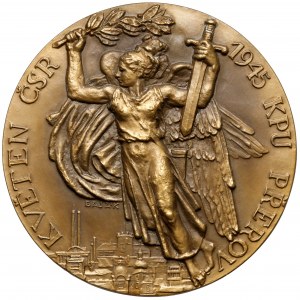 Czechoslovakia, Medal - KPÚ PŘEROV květen 1945 ČSR / BAJÁK