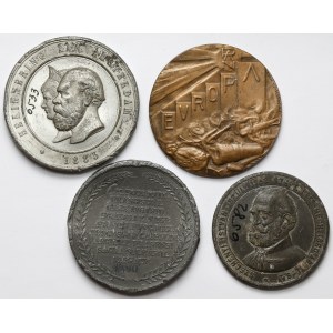 MIX Medaillen, darunter Ungarn und die Tschechische Republik, Los (4 Stck.)