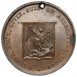 Belgia, William I, Medal 1815 - św. Michał
