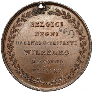 Belgien, Wilhelm I., Medaille 1815 - St. Michael