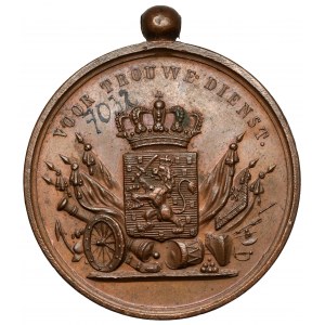 Holandsko, Wilhelm I. (1815-1840), Medaile Voor Trouwe Dienst