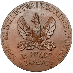 Medaile Za práci a zásluhy 1926 - 3. třída (bronzová)