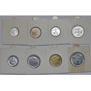 1980 Summer Olympics Moscow - 1-200 San Marino lira (8pcs)