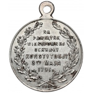 Medaille, 125. Jahrestag der Verfassung vom 3. Mai 1915