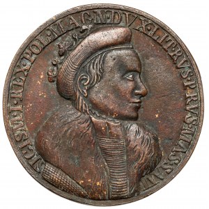 Medal, XIX wiek, Zygmunt I Stary - Prawo ZIIWECHCE 1514 - lany