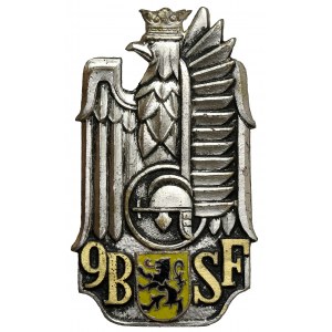 PSZnZ, Badge, 9th Flanders Rifle Battalion [1163].