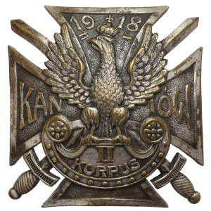 Odznaka, II Korpus Wschodni - KANIÓW 11.V.1918