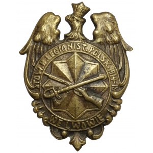 Badge, Association of Former Polish Legionnaires