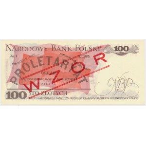 100 Zloty 1976 - MODELL - AM 8618228 - Nr.0565