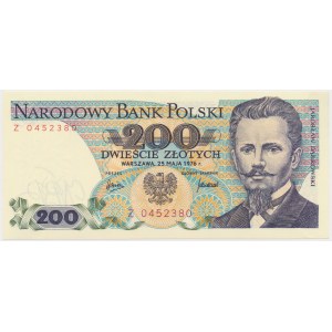 200 zloty 1976 - Z