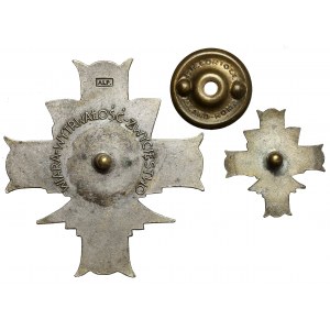PSZnZ, Odznaka, 3 Dywizja Strzelców Karpackich - alpaka + miniatura