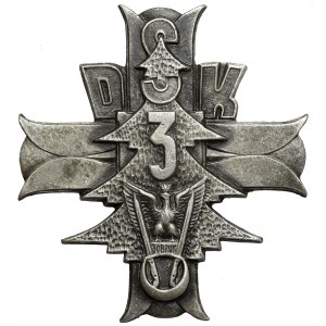PSZnZ, Badge, 3rd Carpathian Rifle Division - alpaca