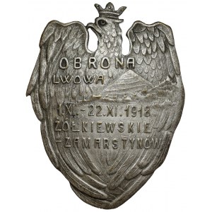 Abzeichen, Verteidigung von Lwiw Schowkwa - Zamarstynow 1.XI-22.XI.1918
