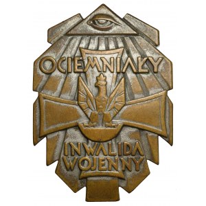 Odznaka, Ociemniały Inwalida Wojenny [369]
