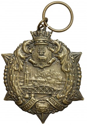 II RP, Commemorative badge, STAR of Przemysl to the Defenders of Przemysl [9021].