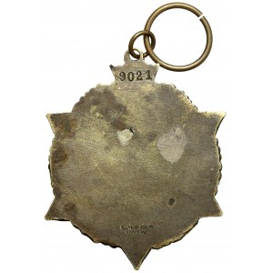 II RP, Commemorative badge, STAR of Przemysl to the Defenders of Przemysl [9021].