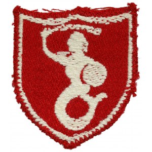 PSZnZ, 2. polský sbor, nášivka na uniformu - Mořská panna