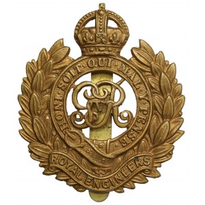 Wielka Brytania, Royal Engineer Cap Badge (1910-1936)