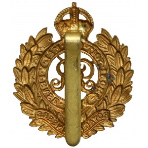 United Kingdom, Royal Engineer Cap Badge (1910-1936).