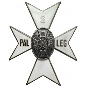 Odznak, 2. lehký dělostřelecký pluk legií