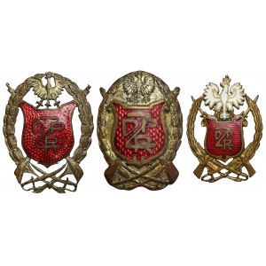 Odznaka, Ogólny Związek Podoficerów Rezerwy - zestaw (3szt)