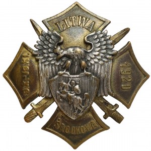 Badge, Central Lithuania Troops [57].