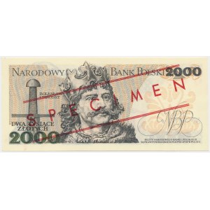 2 000 PLN 1982 - MODEL - BP 0000615 - č. 0163