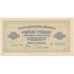 500 000 mkp 1923 - 6 čísiel - AM