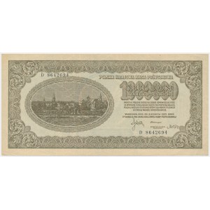 1 milión mkp 1923 - 7 číslic - D