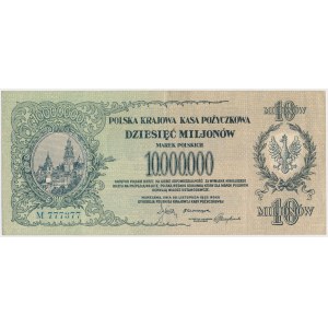 10 miliónov mkp 1923 - M