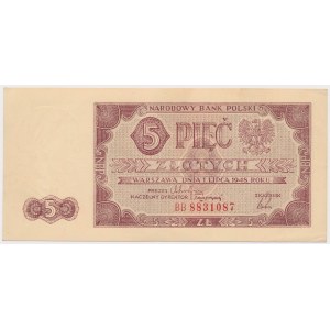 5 gold 1948 - BB